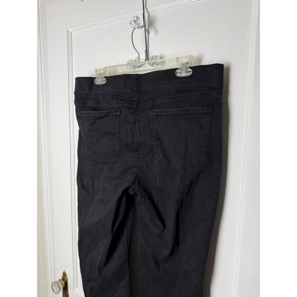 NYDJ Pull On Straight Leg High Rise Pants Sculpt-HER Lift x Tuck Black Size XL - Picture 8 of 11